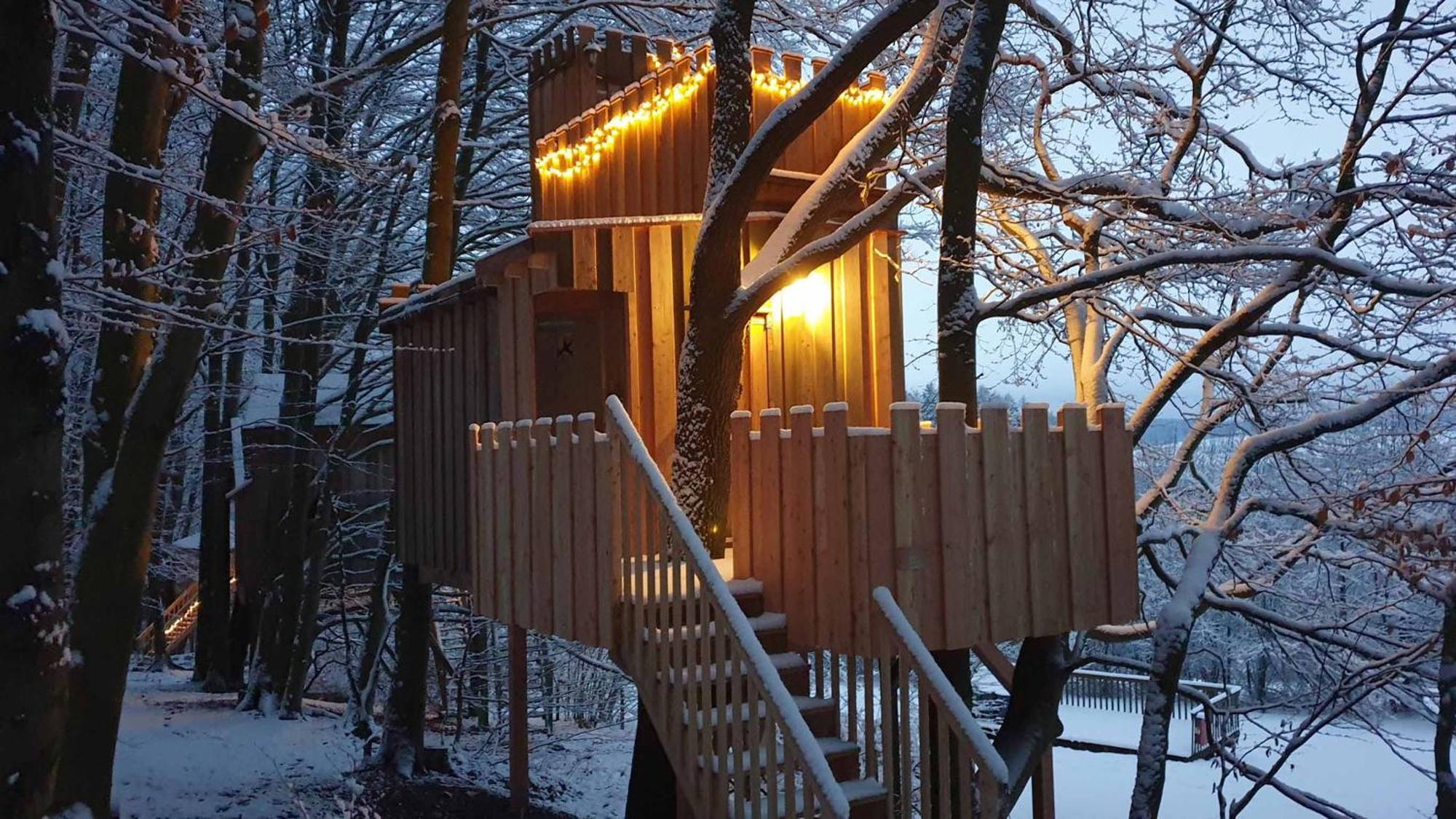 Baumhaushotel Solling 우슬라 외부 사진